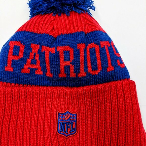 NFL Patriots Knit Cap Winter Hat New England Patri - Picture 5 of 7